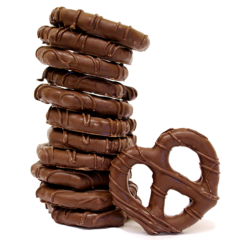 Enrobed & Decorated Pretzels