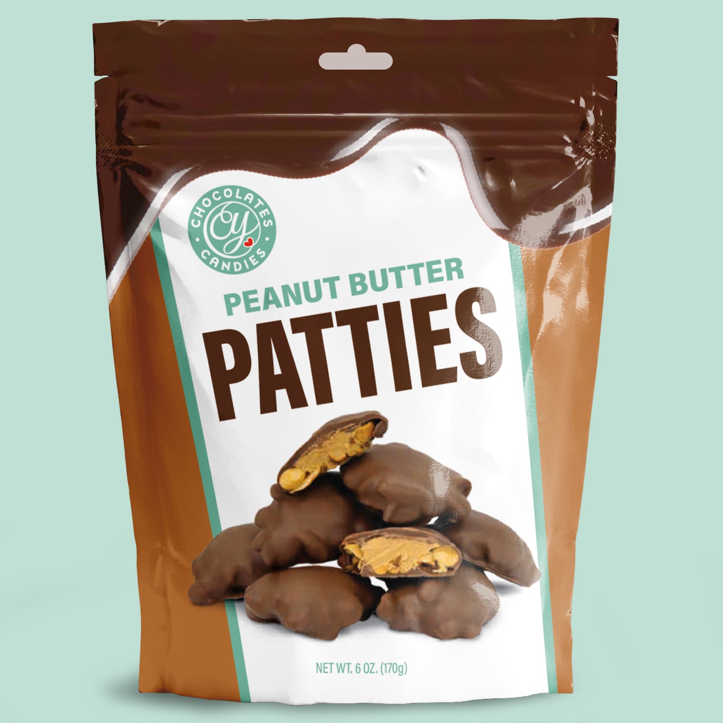 Confection Peanut Butter Patties - Bulk