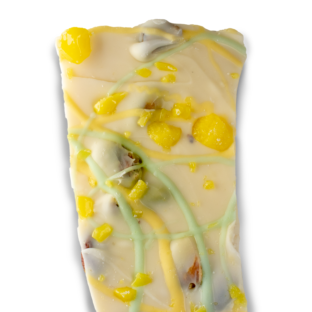 White Chocolate Lemon Pistachio Bark